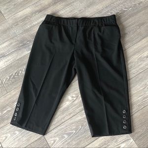 Black Cropped Pants